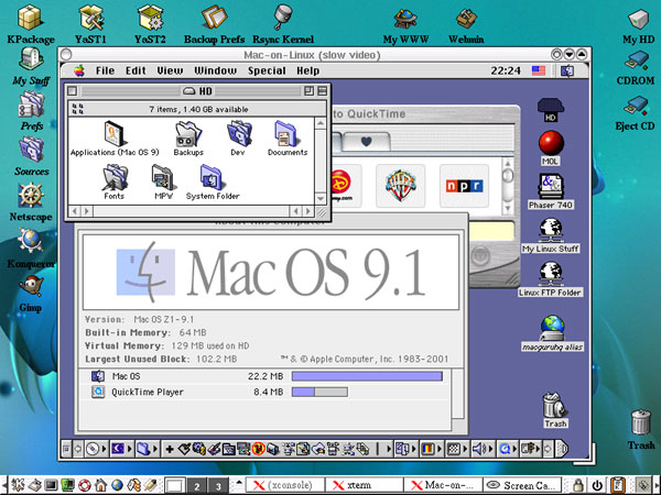linux emulator for mac osx